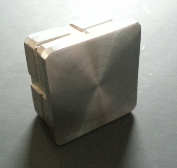 Quadratstopfen flach 40 x 40mm