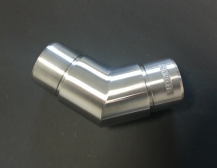 Steckecke 135° für Rohr Ø 42,4 x 2,0mm