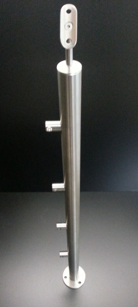 Wandanker oval für Rohr Ø 42,4mm